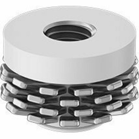 BSC PREFERRED Press-Fit Threaded Insert for Composites M4 x 0.70 mm Thread Size 8.500 mm Installed Length 93918A103